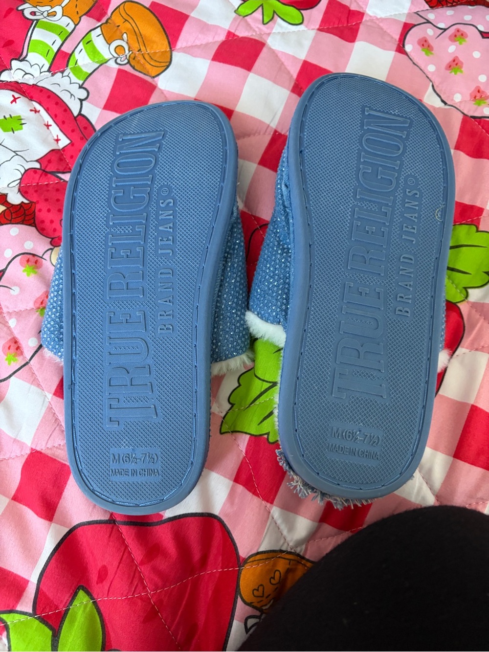 True Religion Rhinestone Slippers - Picture 11 of 12